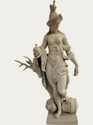 Figura de porcelana "Bayrische Diana" ("Diana bávara")