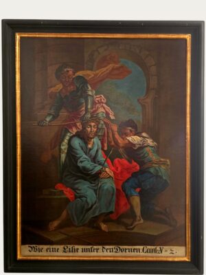 Grandioso  cuadro barroco de Jesús