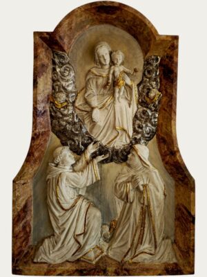 Relieve figurativo barroco «Reina del Cielo»
