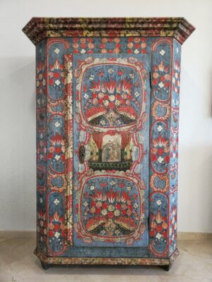 Original bemalter Bauernschrank