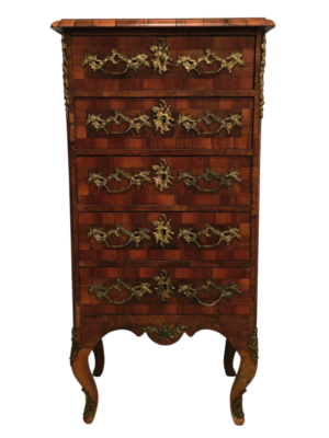 Delicate pier commode