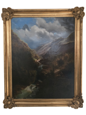 Cuadro "Paisaje de montaña"