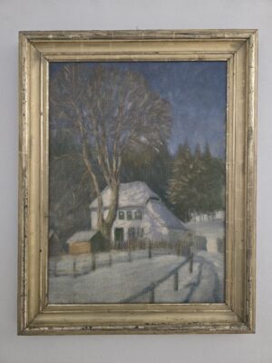 Cuadro "Paisaje invernal"