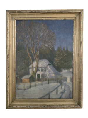 Cuadro "Paisaje invernal"