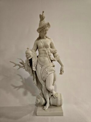 Figura de porcelana "Bayrische Diana" ("Diana bávara")