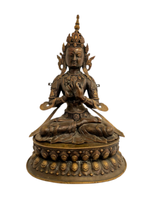 Buda Vajradhara de bronce