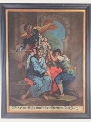Grandioso  cuadro barroco de Jesús