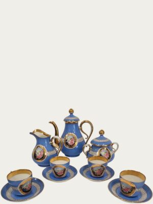 Servicio de café de estilo Biedermeier