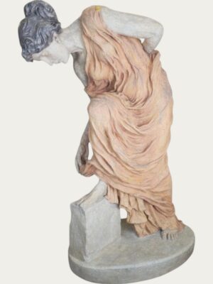 Exceptionally Rare Life-Size Art Nouveau Figure “Lady in Evening Dress”