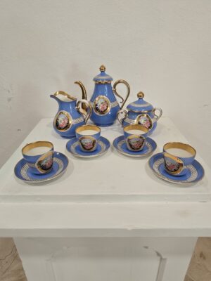 Fine Biedermeier coffee service