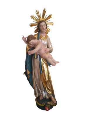 Madona Barroca con Niño