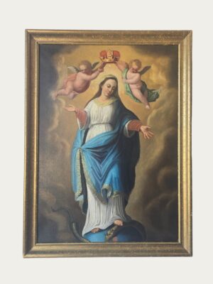 Pintura "La Coronación de la Virgen"