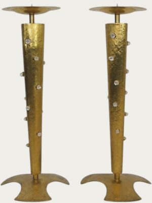Pareja de candelabros monumentales
