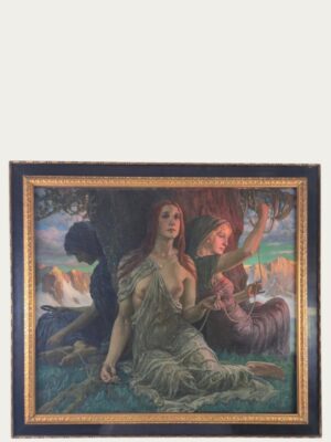 Cuadro "Las tres diosas del destino"